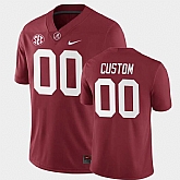 Men's Alabama Crimson Tide Active Player Custom Red Stitched NCAA Jersey,baseball caps,new era cap wholesale,wholesale hats